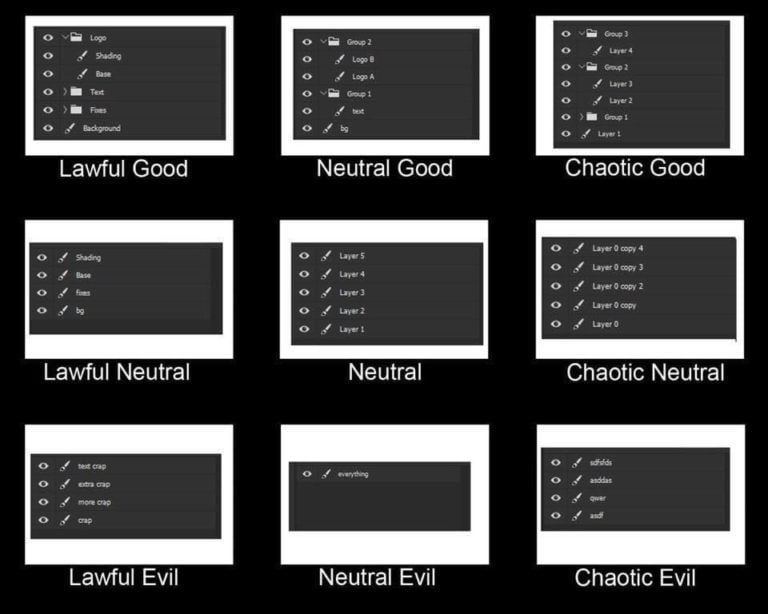 photoshop alignment